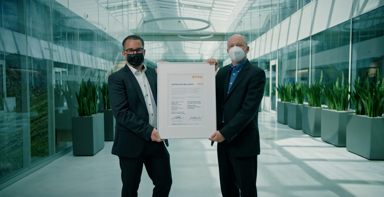 STIHL визначає своїх постачальників року 2020